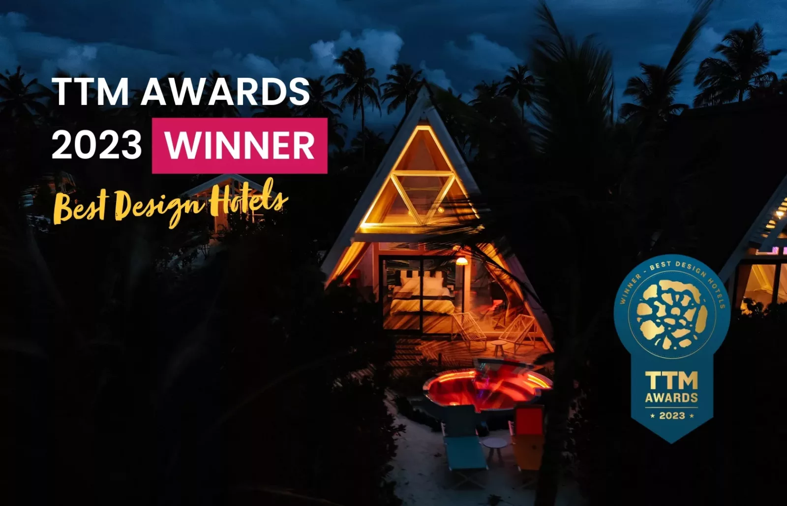A Celebration of Creativity and Collaboration: Maldives’ Self-Made Oaga Art Resort Wins “Best Design Hotels” by TTM Awards 2023