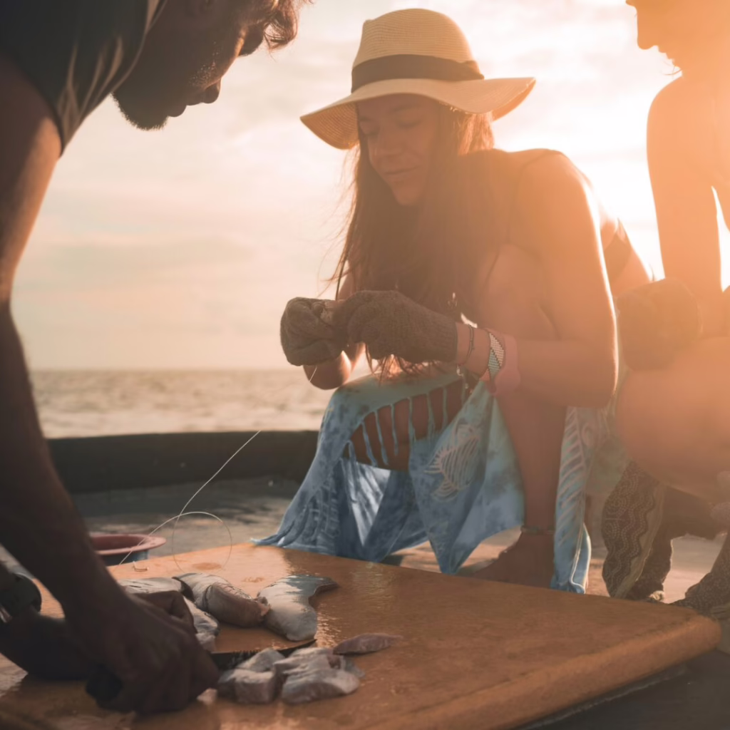 Traditional Early Morning Fishing