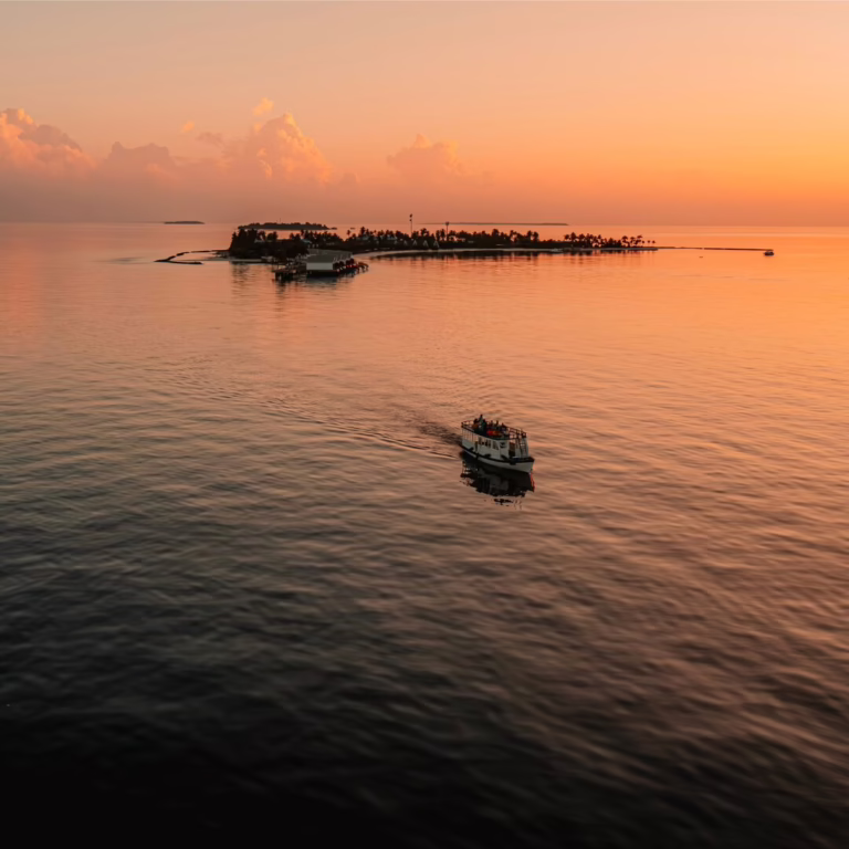 Private Sunset Cruise Oaga Art Resort Maldives