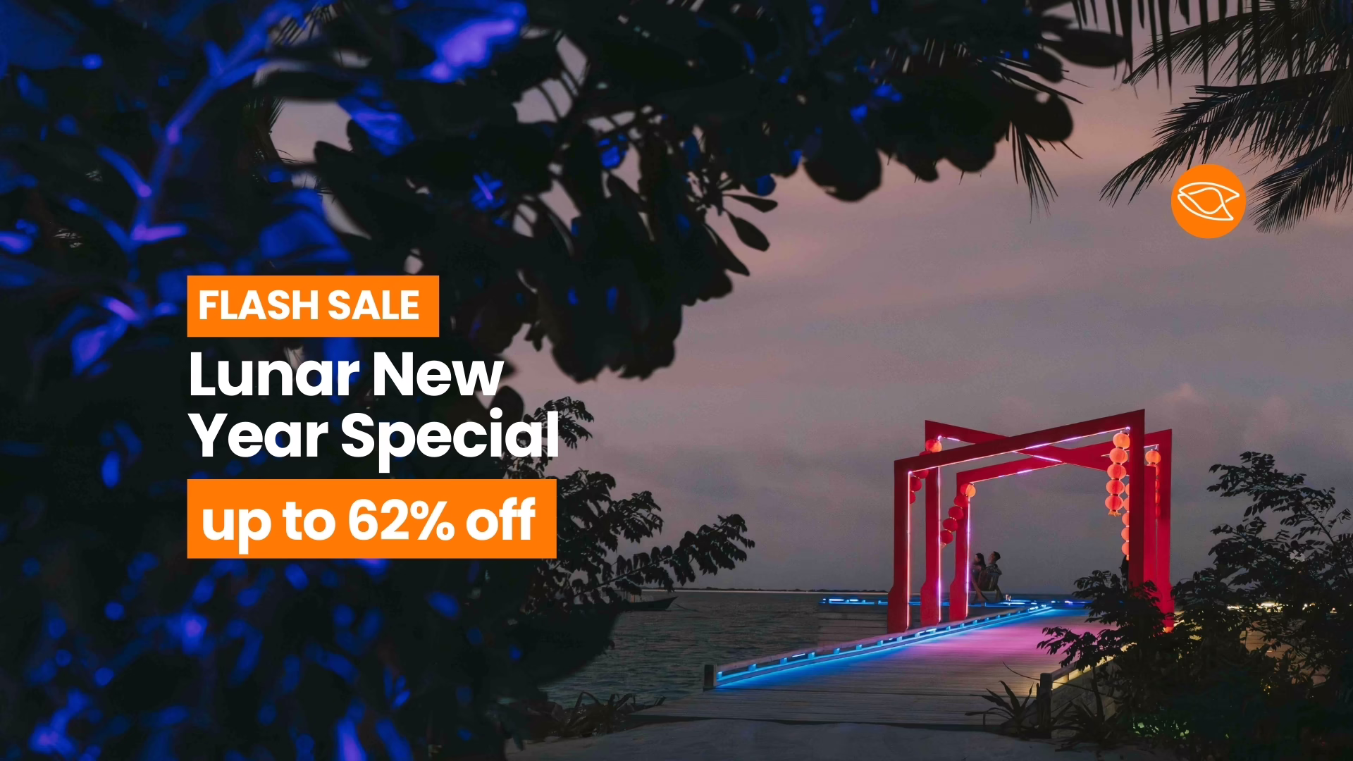 Flash Sale: Up to 62% Off Lunar New Year Special