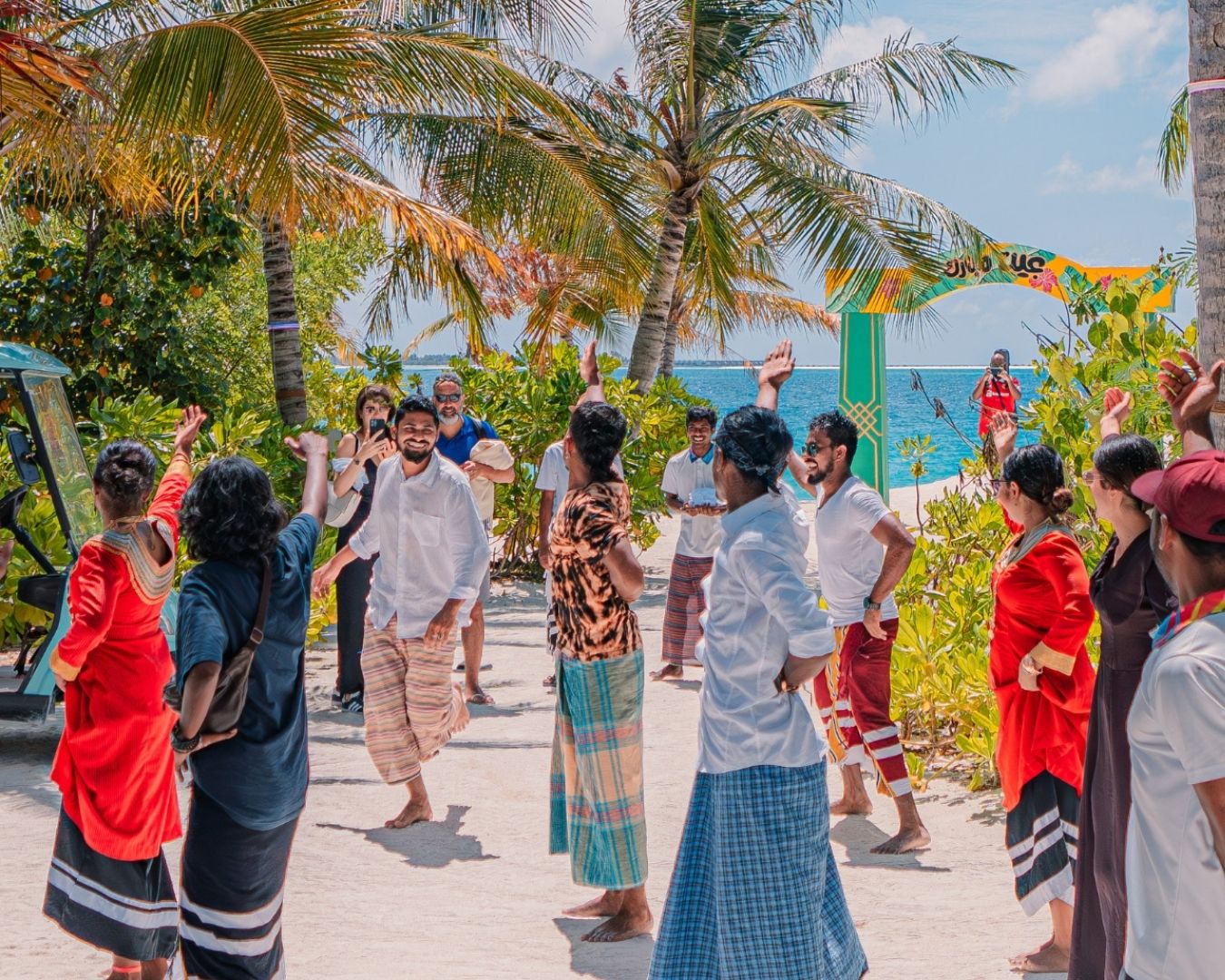 A team of rahvehin like no other in The Maldives